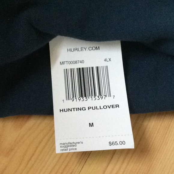 Hurley hoodie NEW WITH TAGS! - Picture 3 of 3